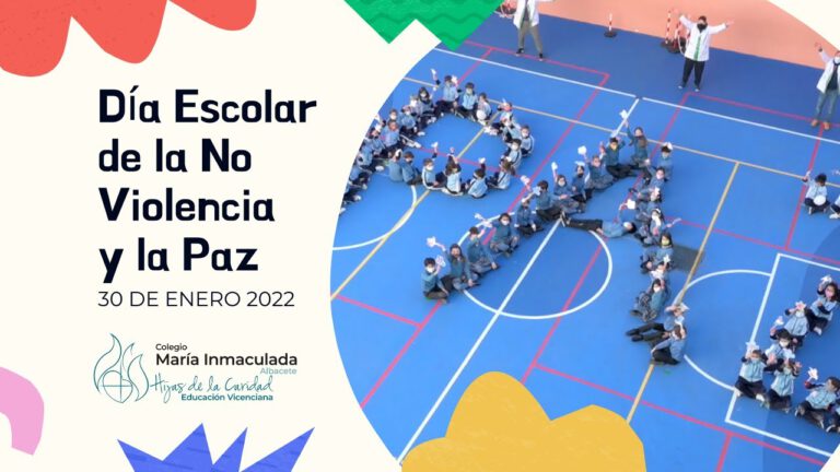 El Colegio Inmaculada de Albacete, Celebra el Día Escolar de la No Violencia y La Paz