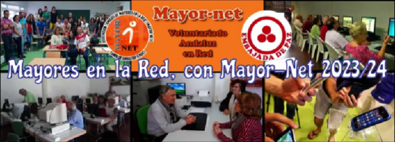 Mayores en la red, con Mayor-net 2023/24