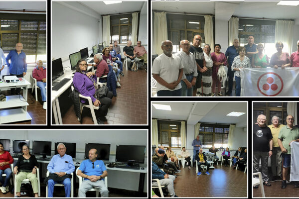 Éxito en Actividades de talleres de Informática e Internet para mayores del voluntariado de Paz de Mayor-Net en 2024-25